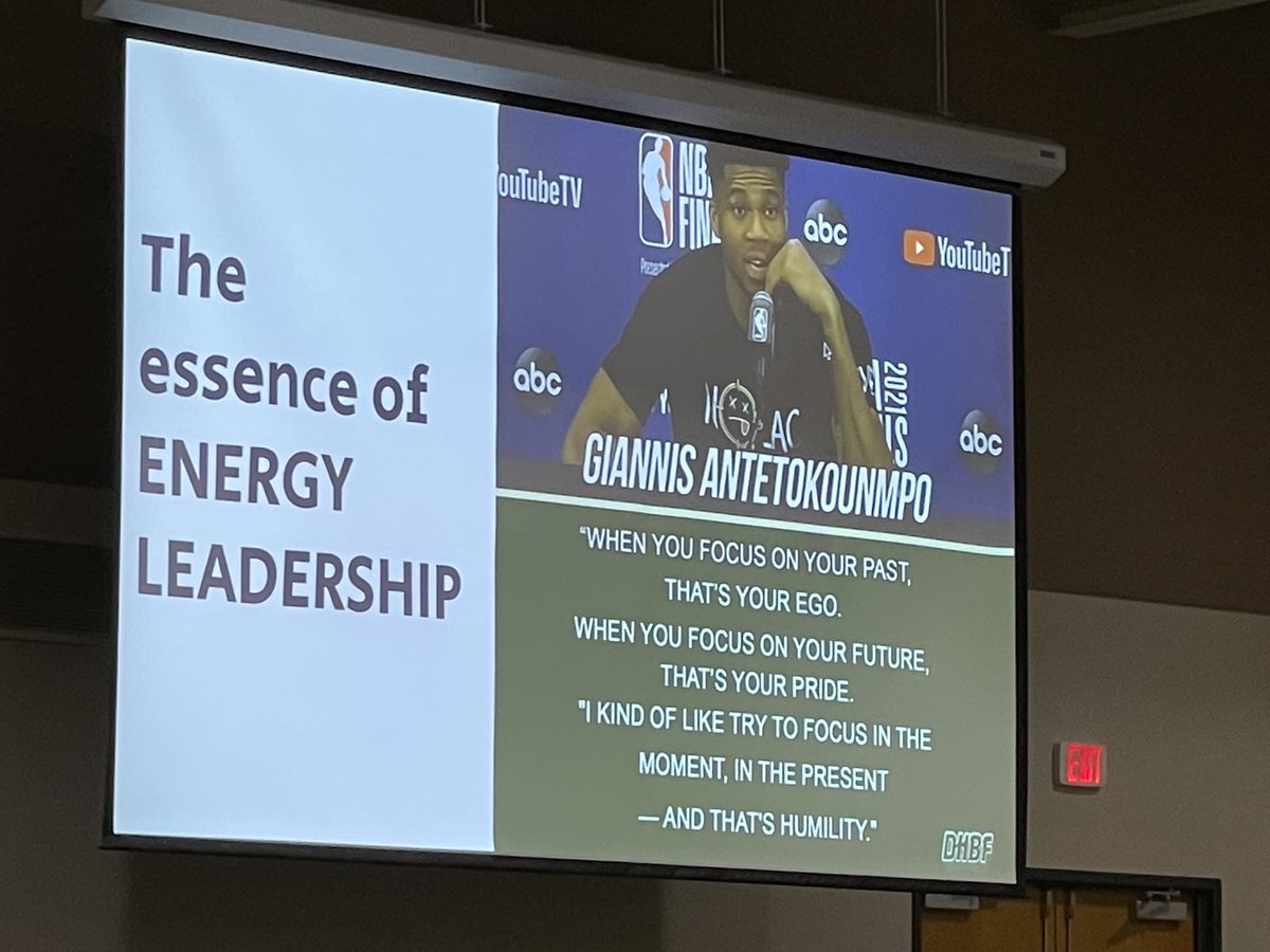 Giannis’ words struck a cord when first spoken ❤️ and a perfect reference in Inspirational Leadership Summit this week! #alwayslearning #alwaysgrowing #cesa6forgrowth