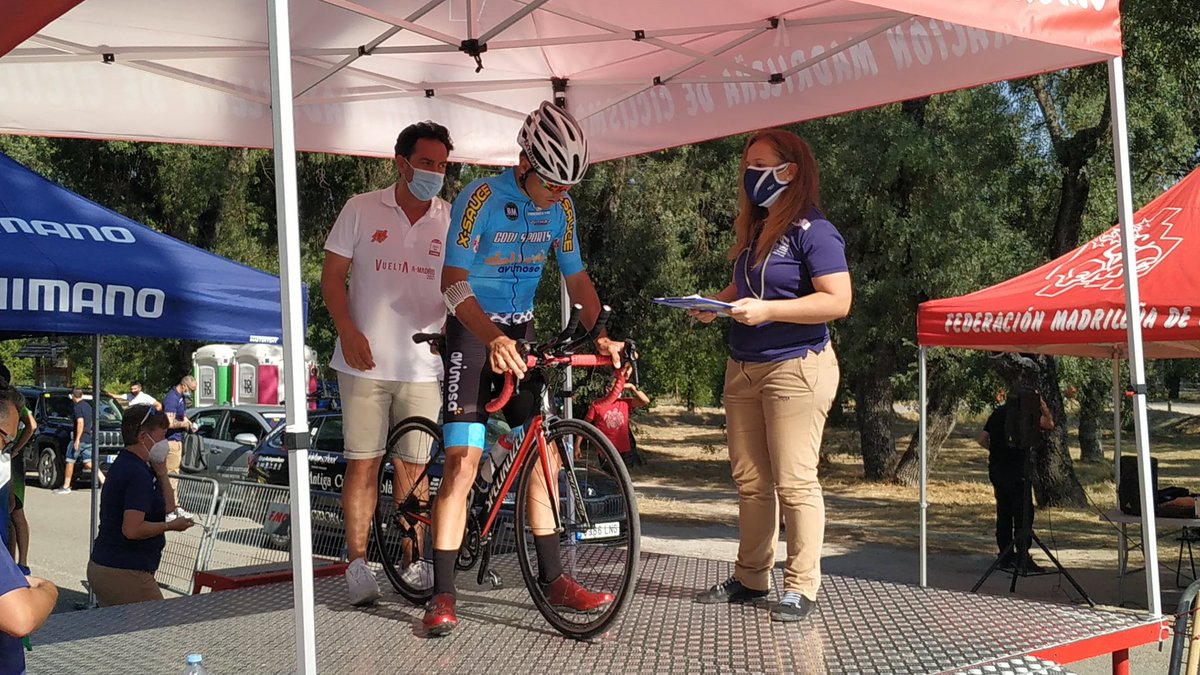 Alejandro Brendler, del Avimosa Chozas,el 1 en salir , #vueltamadridsub23