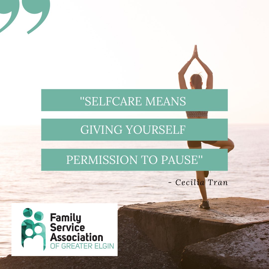 FSAElgin's tweet photo. Just like your body, your mind needs time to rest, so give yourself permission to pause and take a break when you need it.
#fsaelgin #mentalhealth #breakthestigma #takeabreak #community https://t.co/VfAkSLXDwf
