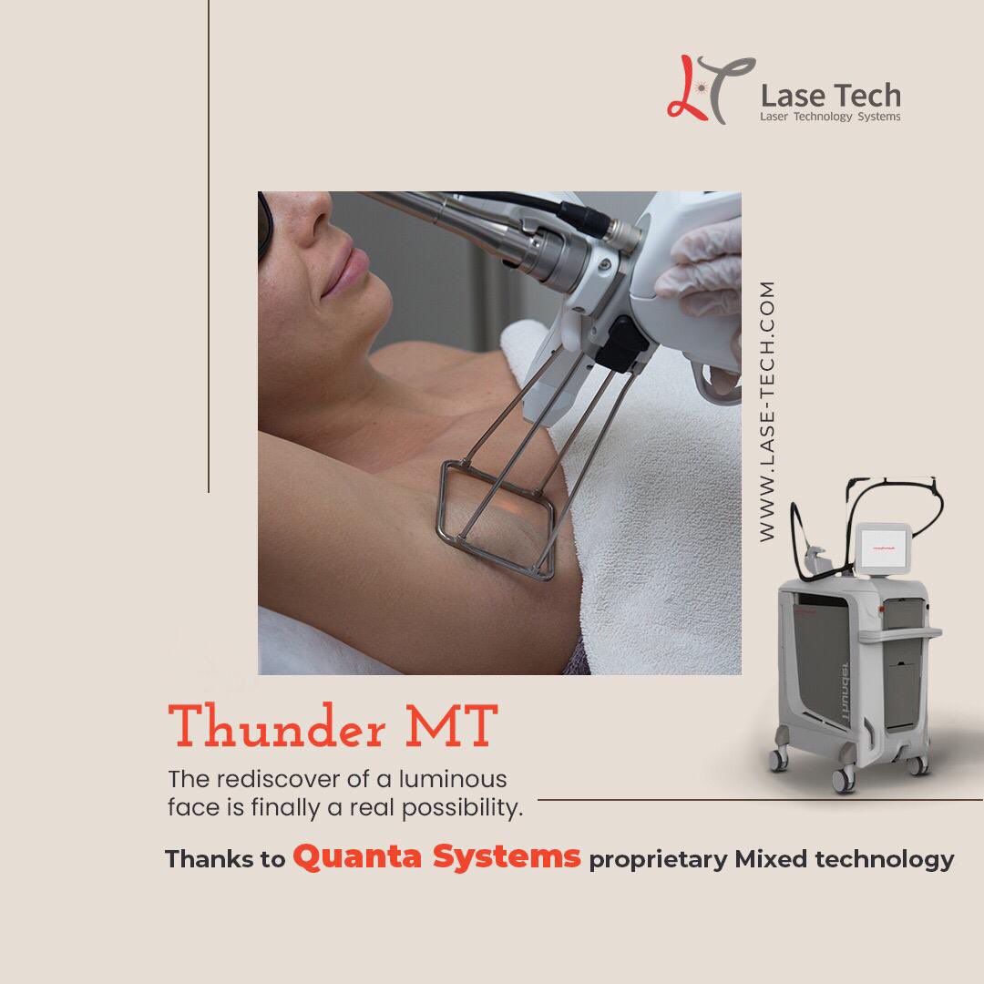 laseTechsystems's tweet image. Thunder MT stimulates the skin to regenerate itself without using medicines.
The rediscover of a luminous and toned face is finally a real possibility.

Lase-tech.com

#lasetech #Bequanta #quantasystem