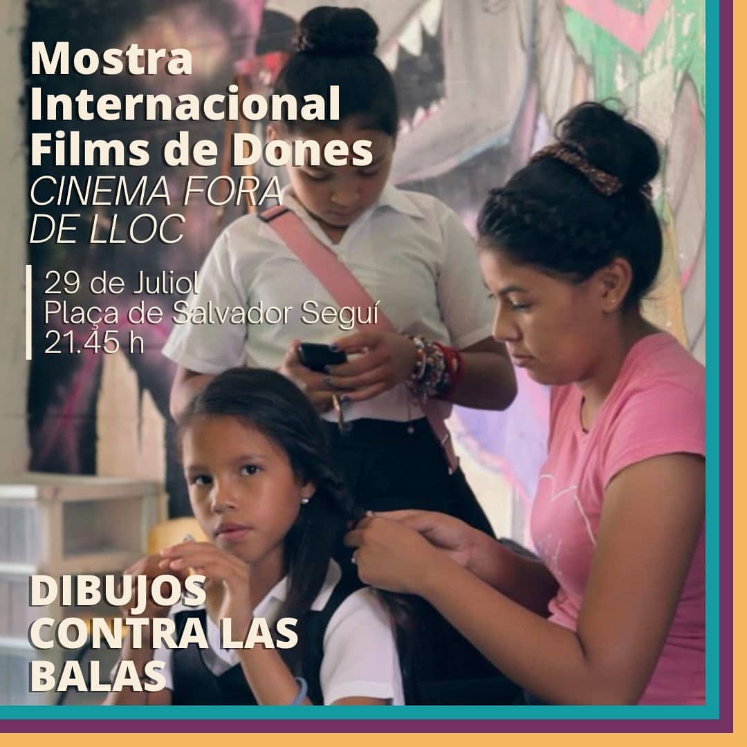 alicalde's tweet photo. El jueves 29 de Julio proyectaremos nuestro #documental Dibujos contra las balas en #Barcelona. Gracias a la @MostraDones por incluirnos en la programación de #CinemaForaDeLloc. 
Una historia ejemplar de mujeres mexicanas que luchan por las infancias víctimas de violencia. https://t.co/6hEA22WepX