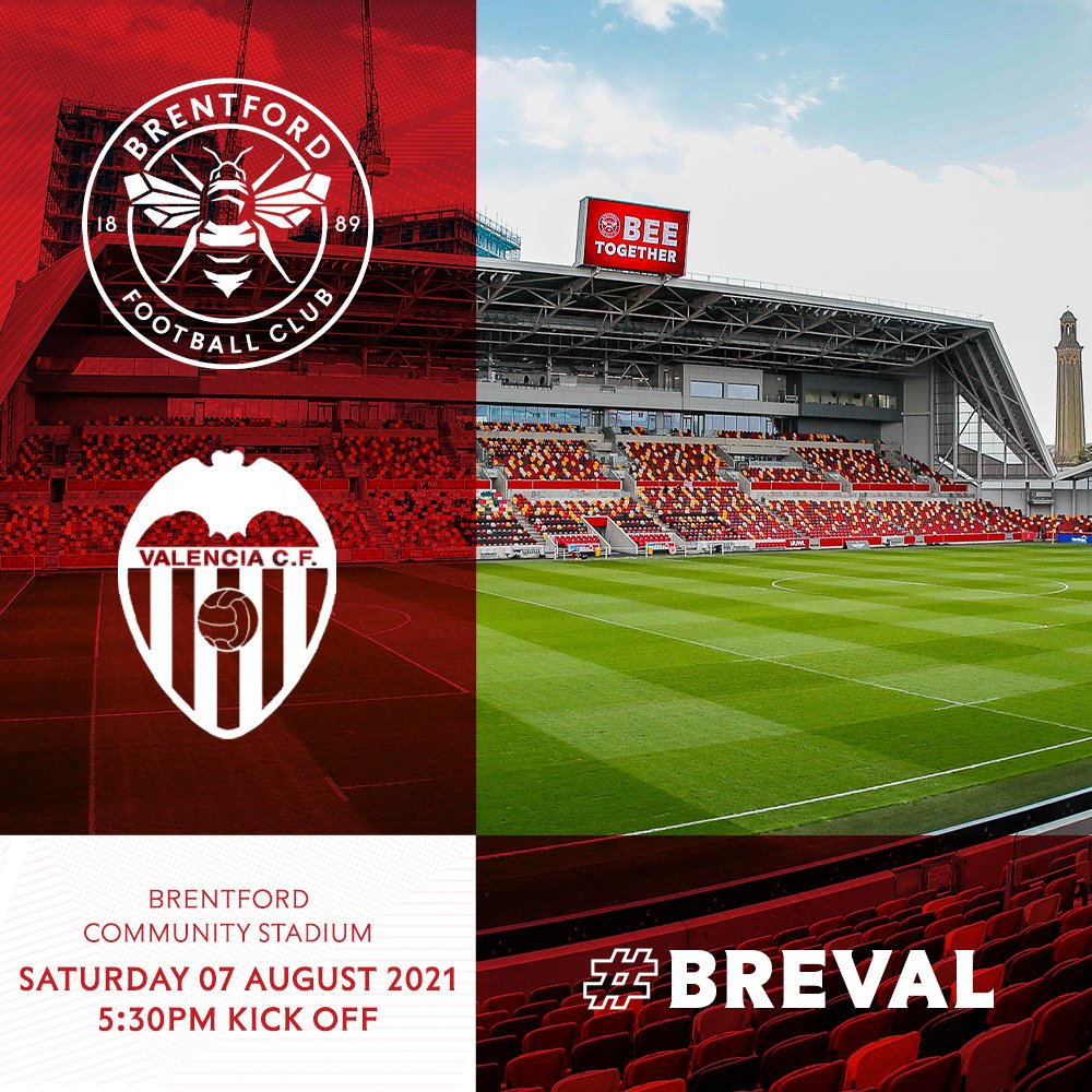 Brentford Fc Tickets For Our Match Against Valenciacf En Are Now Available To Season Ticket Holders And My Bees Members Get Your Tickets T Co Rwqsn3zahp Brentfordfc Breval T Co M2csm1v6se Brentford Fc Tickets For Our Match Against Valenciacf En Are Now Available To Season Ticket Holders And My Bees Members Get Your Tickets T Co Rwqsn3zahp Brentfordfc Breval T Co M2csm1v6se