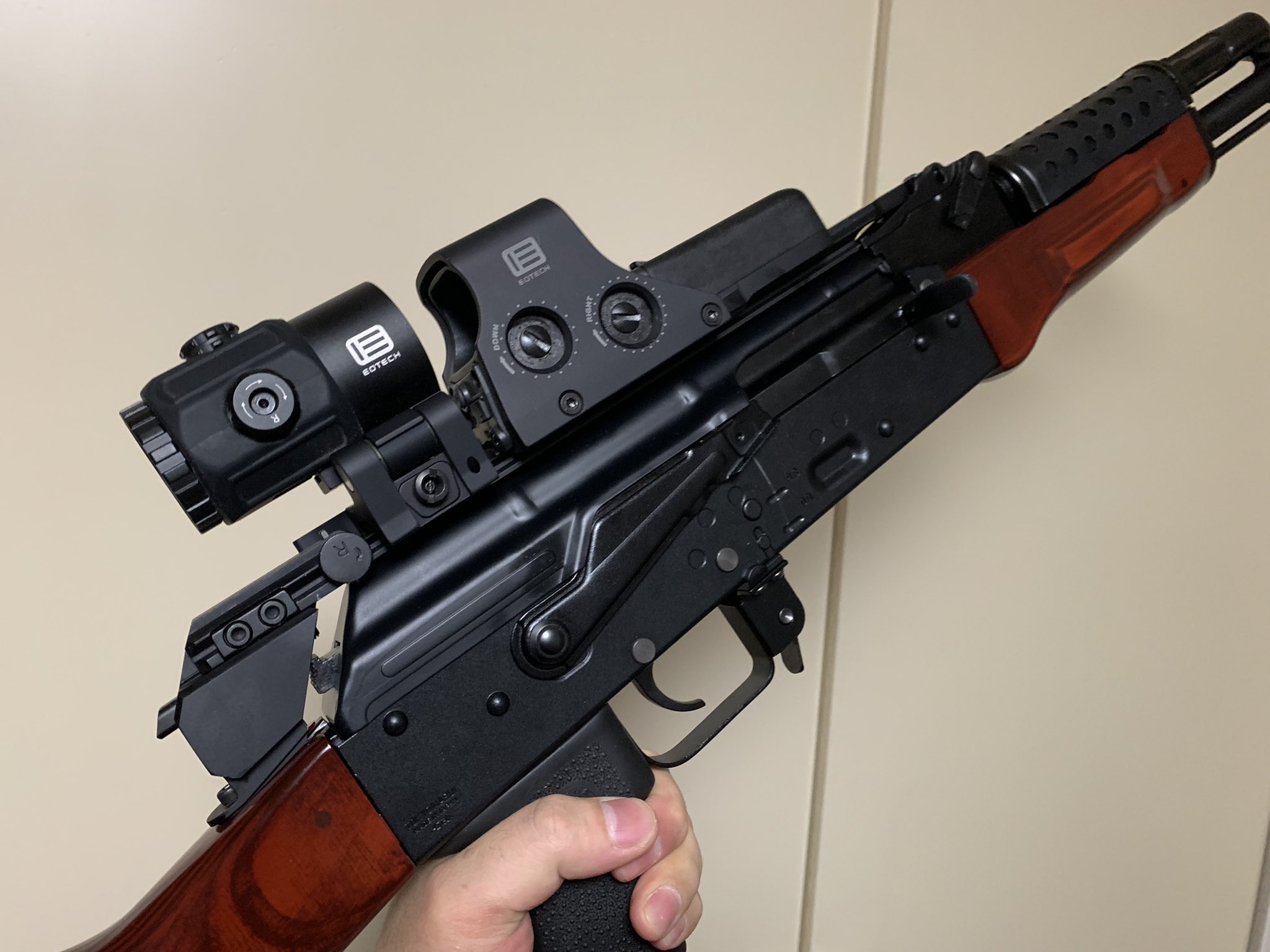 ホロサイト、マグニファイヤ Amazon.co.jp: 最新改良レンズ EO EXPS3 with G43 タイプ セット