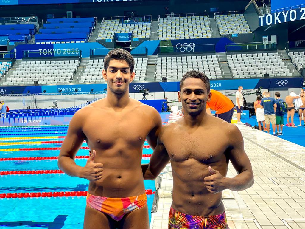 Gr8 to see SwimTeamIndia in super form at #Tokyo2020.. you will achieve what your mind allows you to achieve .. believe in your selves ! Go ahead and show the world.. we have what it takes! A nation wishes you God Speed <a href="/Media_SAI/">SAI Media</a> <a href="/ianuragthakur/">Anurag Thakur</a> <a href="/KirenRijiju/">Kiren Rijiju</a> <a href="/DGSAI/">DG, SAI</a> #Cheer4India