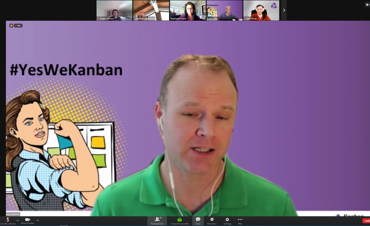Today was our AKT Connect meeting. It was very interesting to see how <a href="/KanbanUni/">Kanban University</a> has evolved during these times. Also feels so good to see familiar faces. Wait for news, interesting things are coming!! #yeswekanban