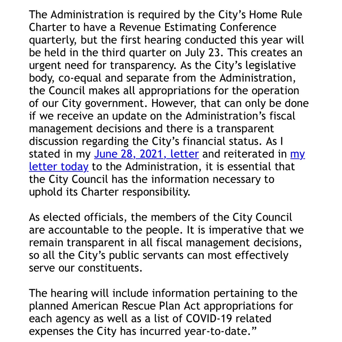JaredCBrossett's tweet photo. We shall remain transparent on all issues. As City Council Budget Committee Chair, I request that the Council will still hold its scheduled Mid-Year Budget Hearings.
#PromiseIntoProgress #Councilman #Vote #JaredBrossett #Orleans #CouncilAtLarge #NewOrleans #NOLA #Transparency https://t.co/VGoTKG61UX