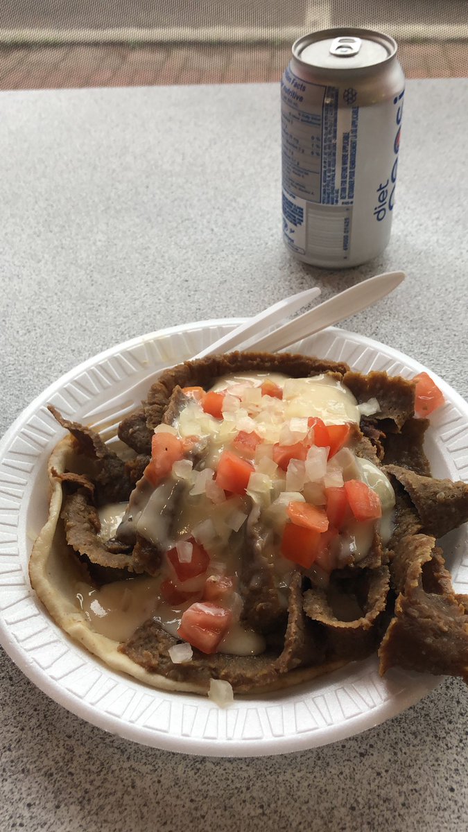 Few slices of heaven for lunch today. A-1 Donair...