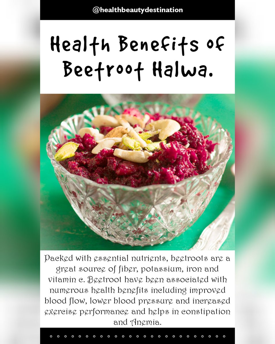 RevolutionWell5's tweet photo. Its unique it's amazing and most importantly it's healthy!! If you want the recipe of beetroot halwa do comment and I will share it super soon......
#healthbeautydestination #foodie #yummy #sweet #delicious #healthyfood #homemade #foodstagram #foodtwitter #yummy #sweet #delicious https://t.co/8Ki34u5l7l