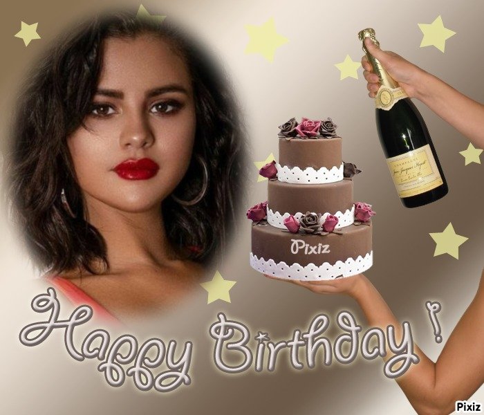 Happy birthday Selena Gomez on 22 July 