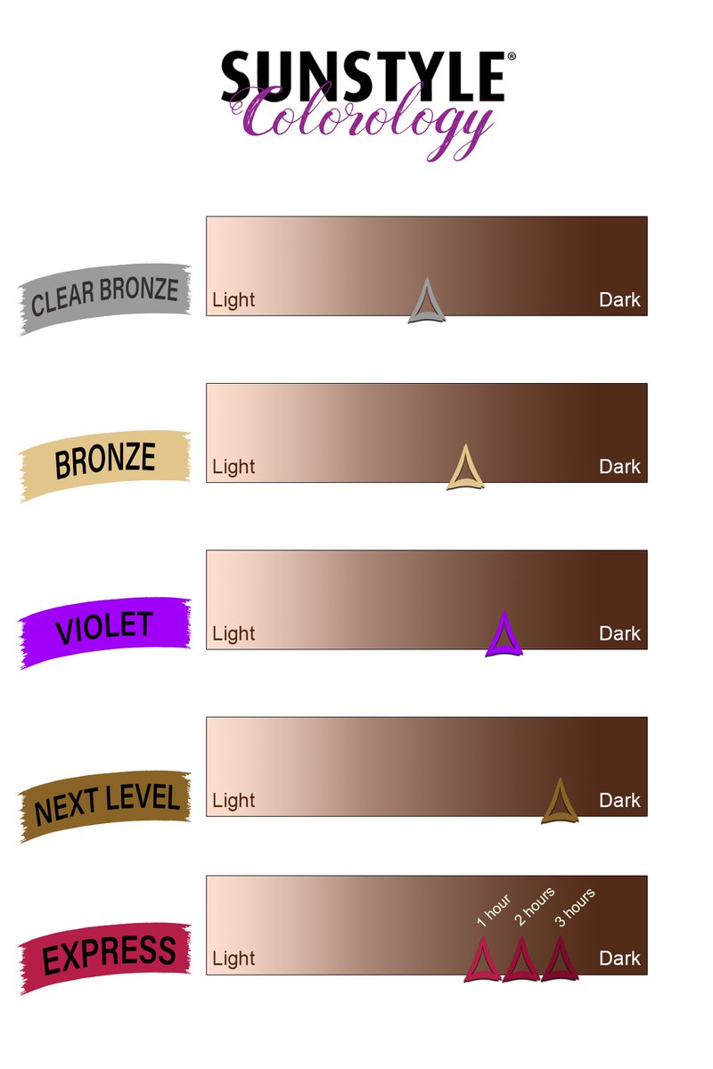 #sunstyle #sunstylesunless #colorchart
