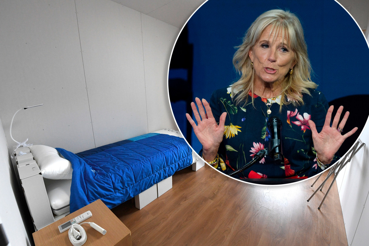 Jill Biden headed to Japan for Olympics — but won't have to sleep on cardboard bed