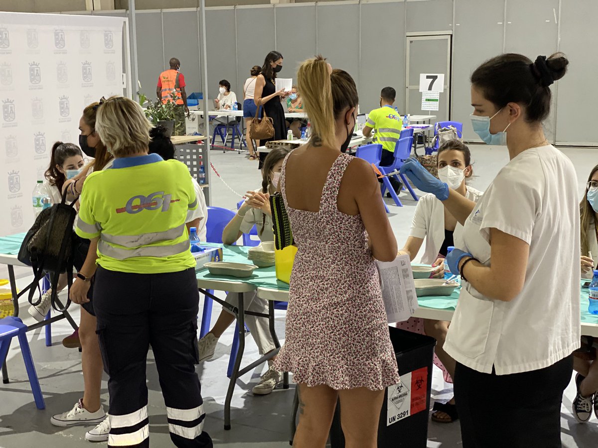 ✅ Abierta la cita previa de vacunación para jóvenes de 20 a 29 años #TorrePacheco 

La primera jornada masiva de vacunación para esta franja tendrá lugar el miércoles 28 en IFEPA. 

¡PIDE TU CITA! 

A través de internet en murciasalud.es/pagina.php?id=…