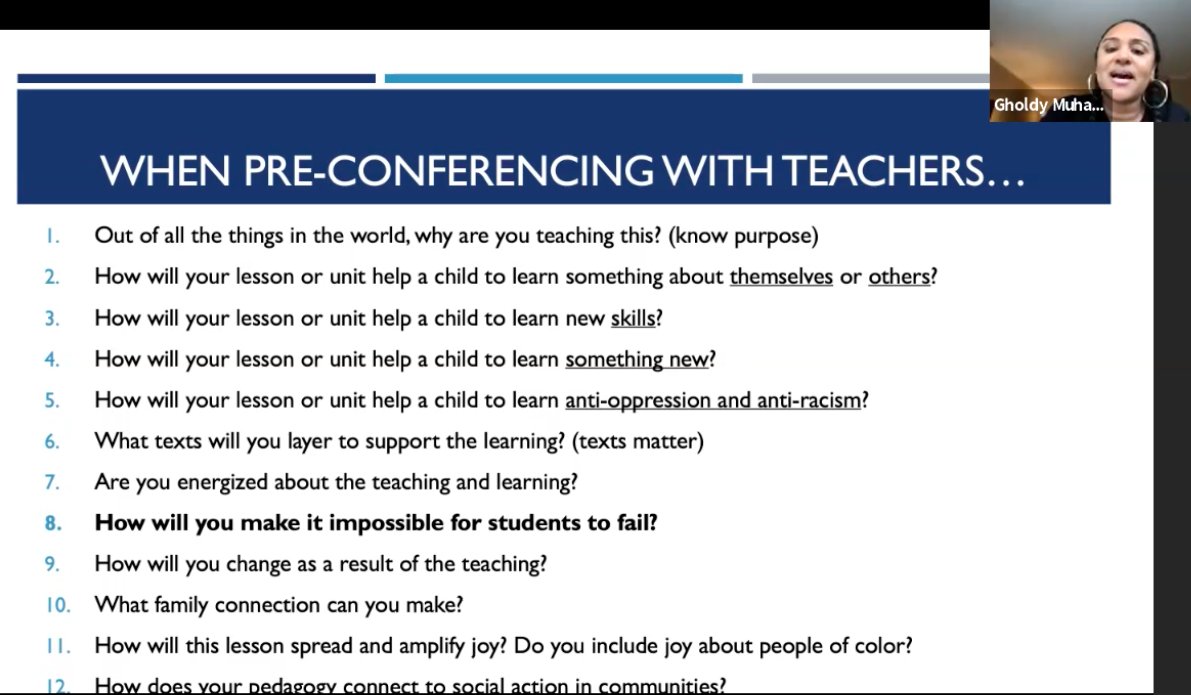 Love these questions shared with us today <a href="/GholdyM/">Gholdy Muhammad</a>! Think about your PBL Units and reflect on these questions to be intentional about culturally &amp; historically responsive education. #BeyondNTAC <a href="/newtechnetwork/">New Tech Network</a>