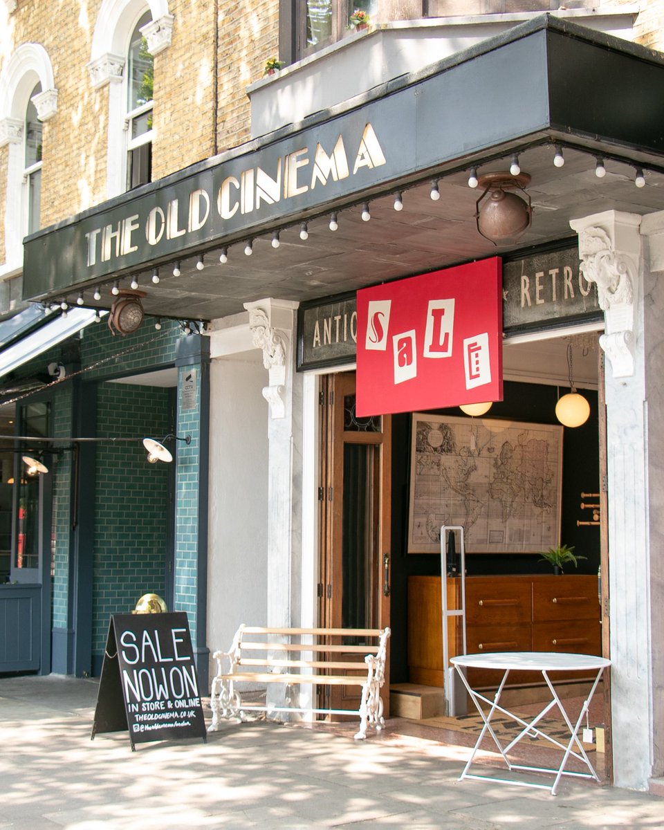 Don’t forget to take advantage of our summer sale! In store &amp; online now ☀️
.
Visit us at 160 Chiswick High Road, W4 1PR
Monday - Saturday | 10am - 6pm
Sunday | 11am - 5pm
.
Shop online at theoldcinema.co.uk