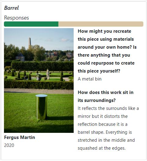 ImmaViewpoints's tweet image. Visitors share their views of IMMA&apos;s outdoor sculptures: spice.kmi.open.ac.uk/demos/imma-vie…

#IMMAOutdoors #IMMAViewpoints