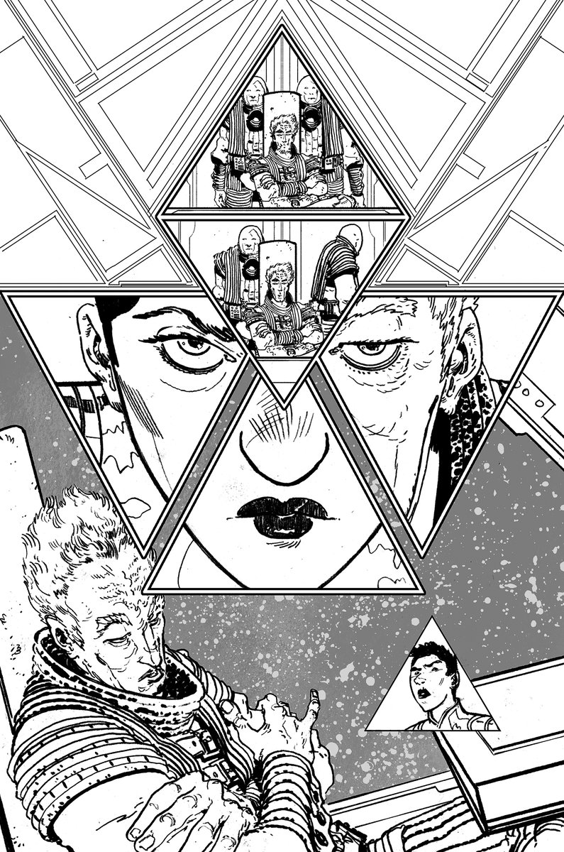 Some black &amp; whites from today's issue of Wasted Space 