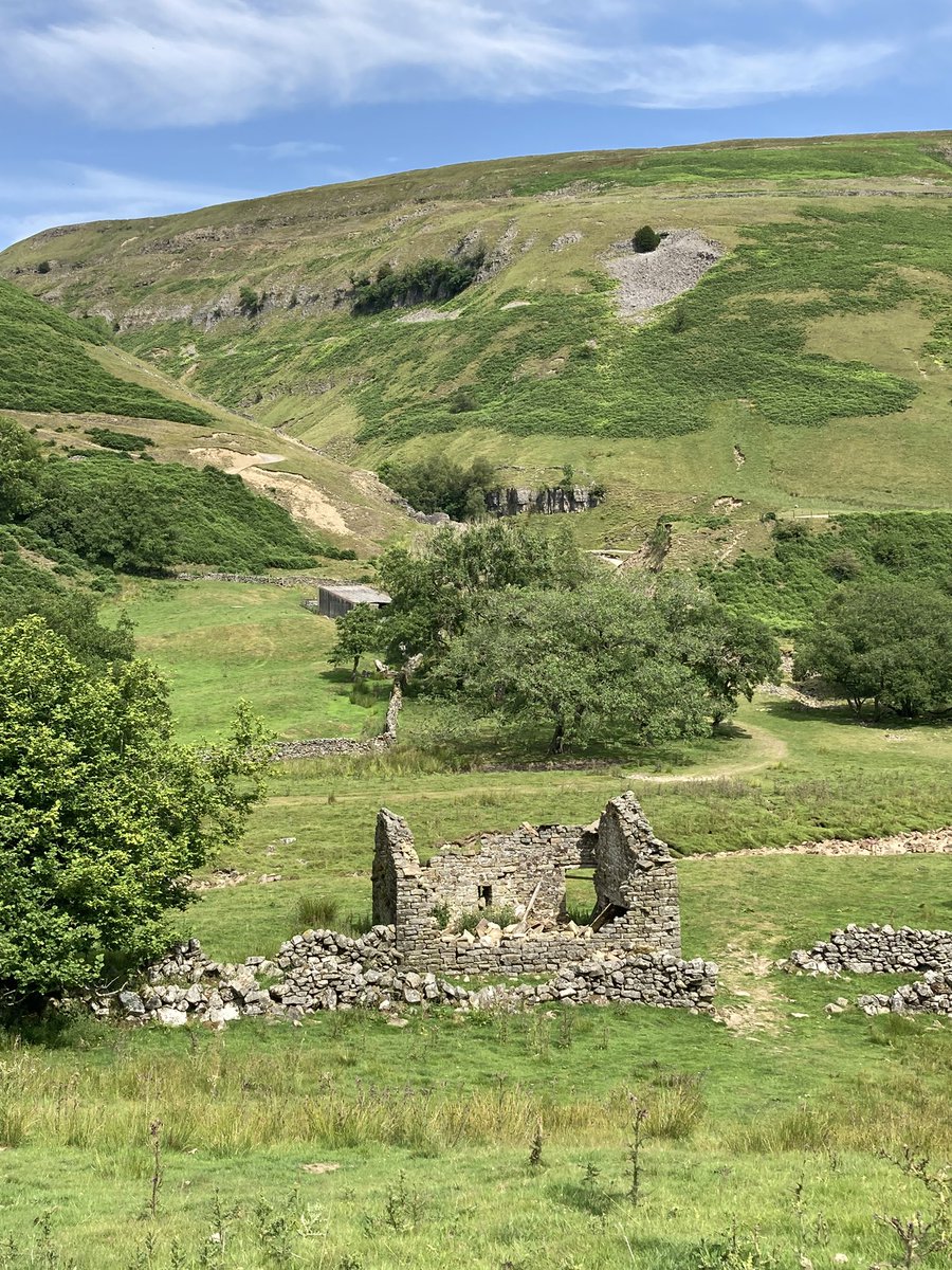 Gail_Howe's tweet image. What a fantastic few glorious days in our Swaledale yurt! #dales #hills #FunAndFriends