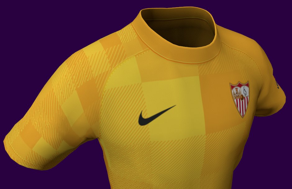 #Kit de portero del <a href="/SevillaFC/">Sevilla Fútbol Club</a> ⚪️🔴 para #PES2021 

💾⬇️ kitsforwepes.com/kit/gk-sevilla…

#Sevilla #SevillaFC  #eFootballPES2021 #PES21 #NuncaTeRindas #wearesevilla