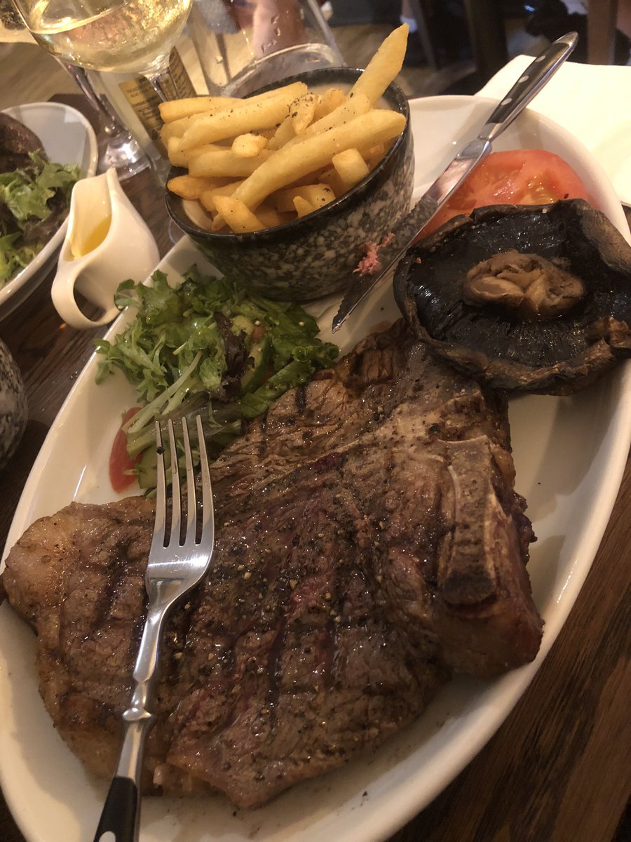 Fantastic steak last night @middletons_shg in Cambridge. Amazing food and service: