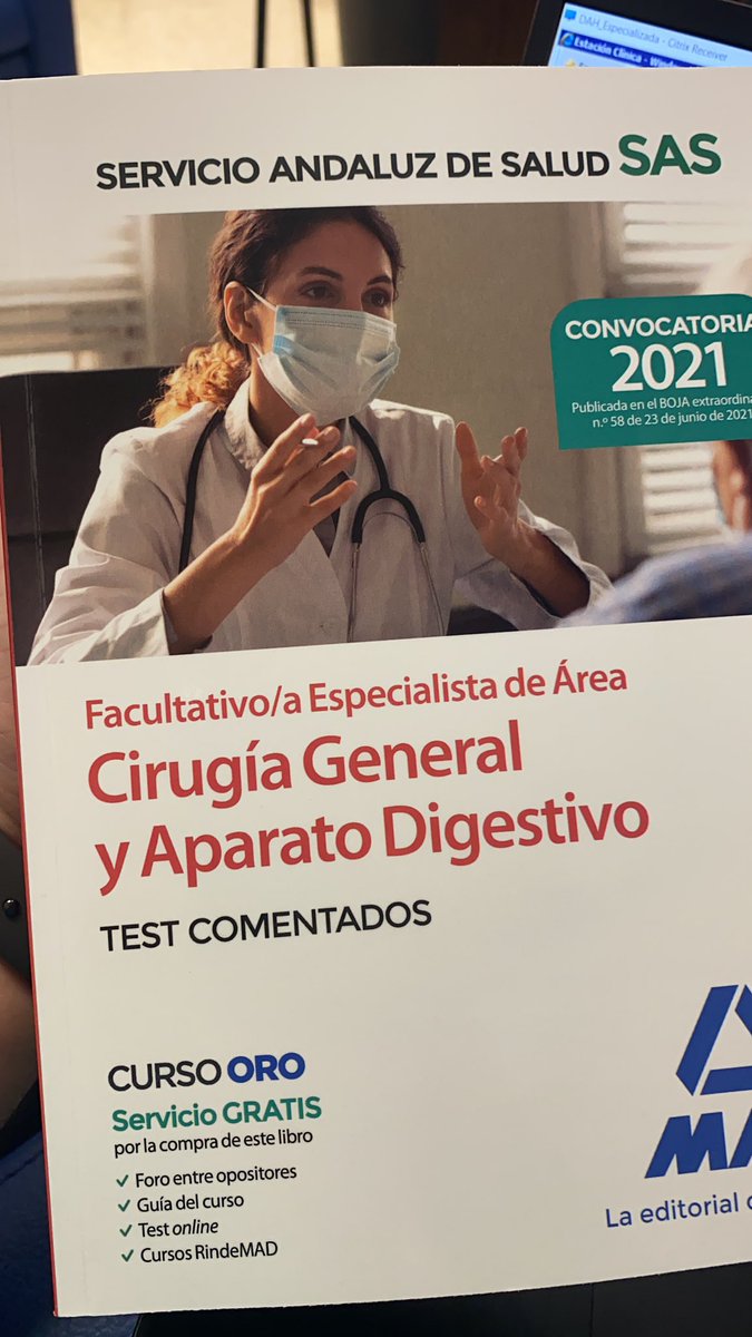 CirugíaGeneralHUVR (@cirugiahuvr) on Twitter photo Publicamos un libro 📚realizado por cirujanos de <a href="/CirugiaHUVR/">CirugíaGeneralHUVR</a>, coordinados por <a href="/EduardoPdP/">Eduardo Perea</a> con preguntas y respuestas comentadas del temario específico de la 📝OEP 2021 del SAS. Esperemos que os sea de ayuda.<a href="/HospitalUVRocio/">HospitalUVRocio</a> <a href="/aecirujanos/">aecirujanos</a> <a href="/asacirujanos/">asacirujanos</a> Publicamos un libro 📚realizado por cirujanos de <a href="/CirugiaHUVR/">CirugíaGeneralHUVR</a>, coordinados por <a href="/EduardoPdP/">Eduardo Perea</a> con preguntas y respuestas comentadas del temario específico de la 📝OEP 2021 del SAS. Esperemos que os sea de ayuda.<a href="/HospitalUVRocio/">HospitalUVRocio</a> <a href="/aecirujanos/">aecirujanos</a> <a href="/asacirujanos/">asacirujanos</a>