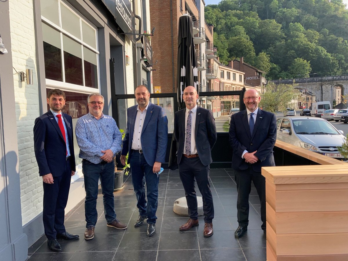 Limerick Delegation visits Belgian cities where Patrick Sarsfield was last seen alive