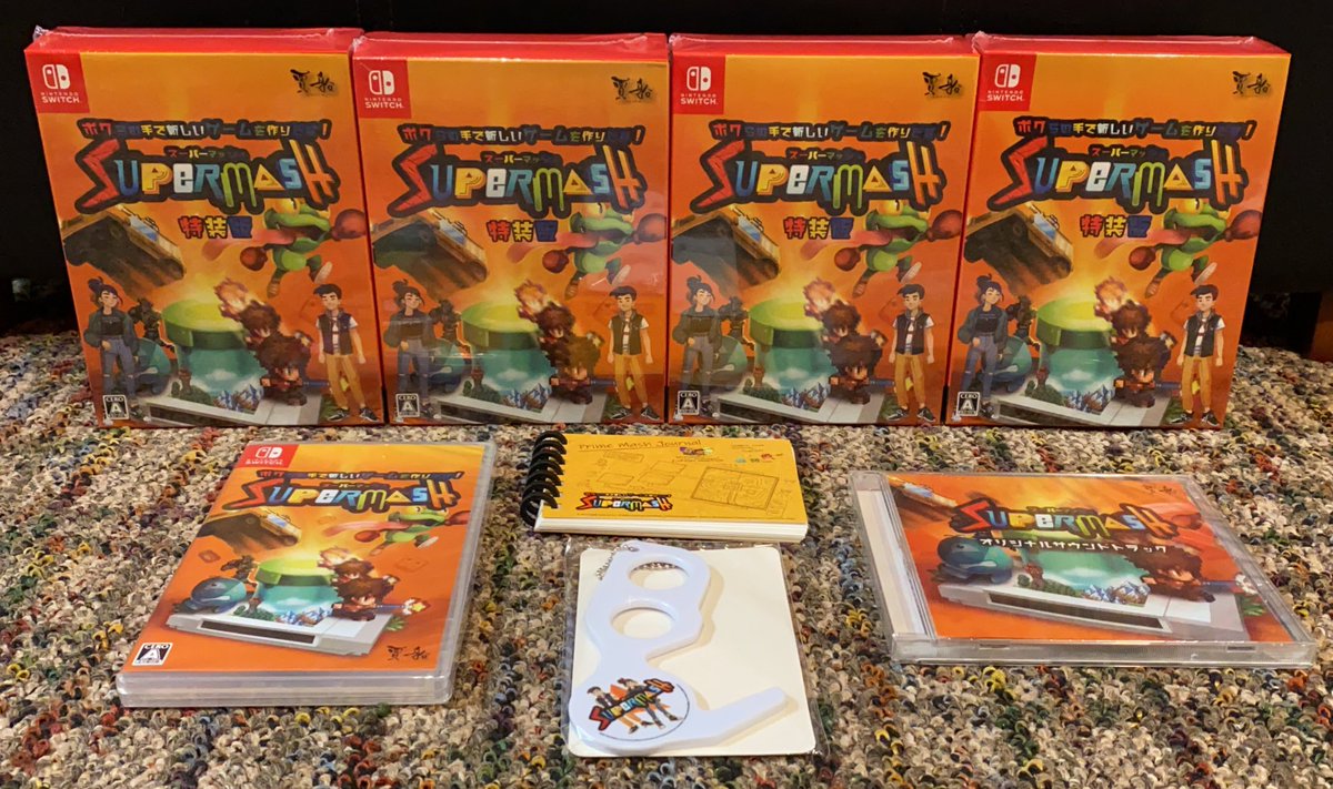 🚨 SUPERMASH GIVEAWAY 🚨 

How would you like to win 1 of 4 SUPERMASH Collector’s Editions for the #NintendoSwitch?!

✅ Follow <a href="/COSEN_NET/">COSEN</a> 
✅ Follow <a href="/digitalcontinue/">Digital Continue</a> 
✅ Follow <a href="/JPSWITCHMANIA/">JP'S SWITCHMANIA</a> 
✅ Like &amp; RT

Open to all regions and winners announced July 28th. 

#SwitchCorps