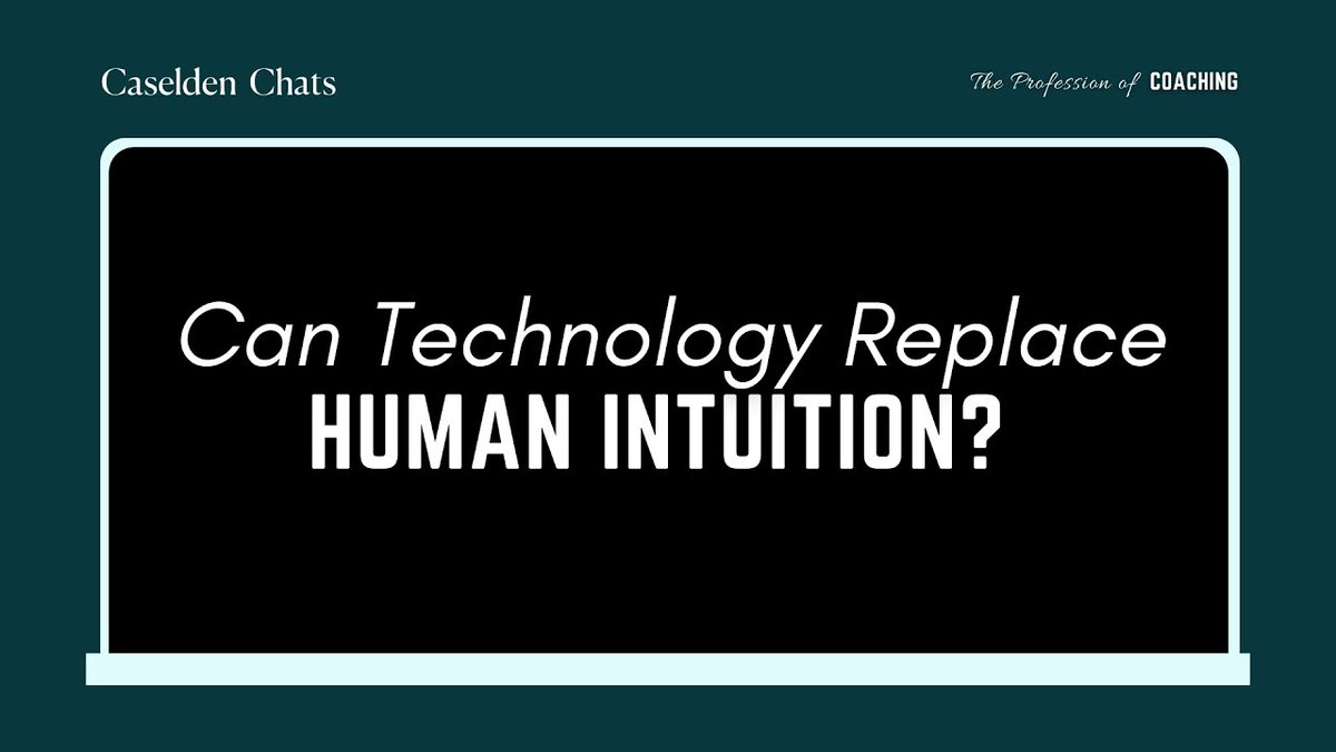 CaseldenConsult's tweet photo. Can Technology Replace Intuition? #CChats
While the human touch will likely never go, there are positive impacts that #technology, leveraged appropriately, can provide in our growth & habit formation. Especially when our #mentalhealth is kept in mind.
https://t.co/SvhvpFIgYr https://t.co/gP0233uMnH