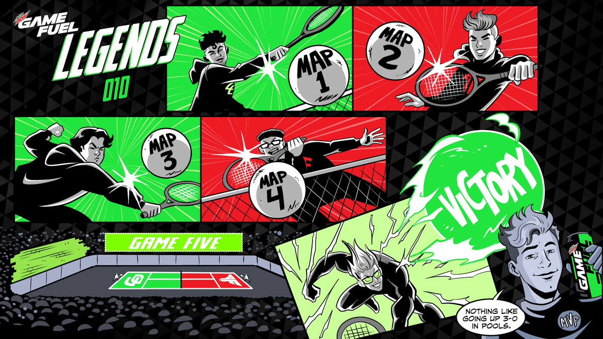 MTNDEWGaming's tweet photo. All the best matches go to Game 5. What a series! 🤯 #GameFuelLegends #GreenWall https://t.co/VDG5Q4lgR0