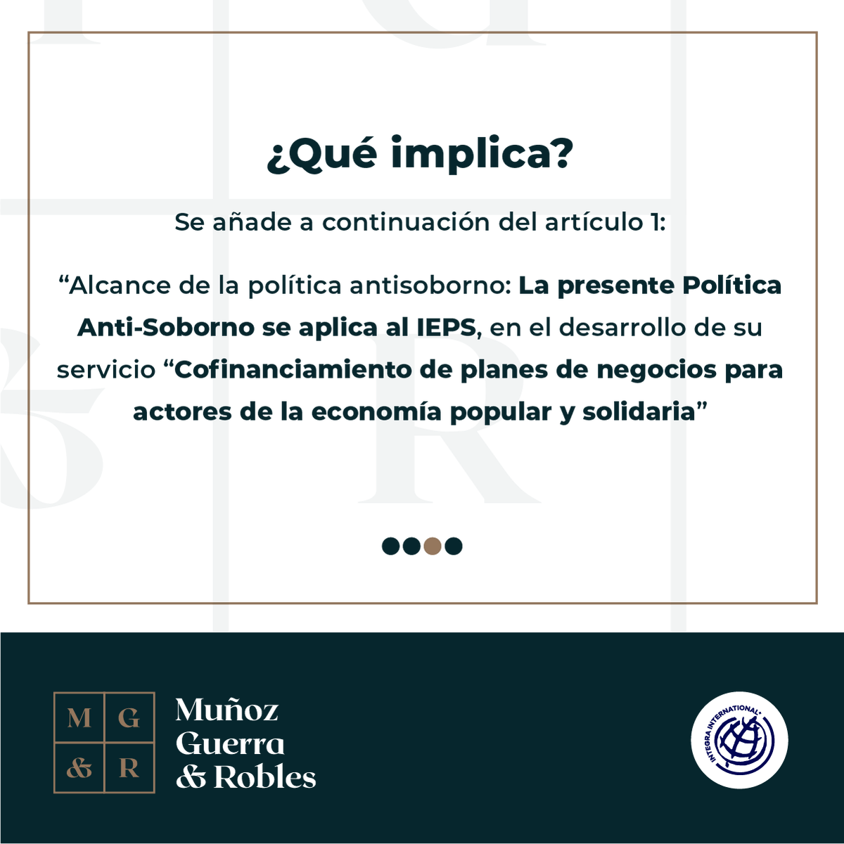 MGR_Ecuador's tweet photo. #MGRTeInforma, el 21 de junio se aprobó la Resolución No. 016-IEPS-2021 por el Instituto Nacional de Economía Popular y Solidaria. Conócenos, visita nuestra página https://t.co/ic1OwCLXDj #MGRecuador #ecuador #economía https://t.co/SYOgbEhuc2