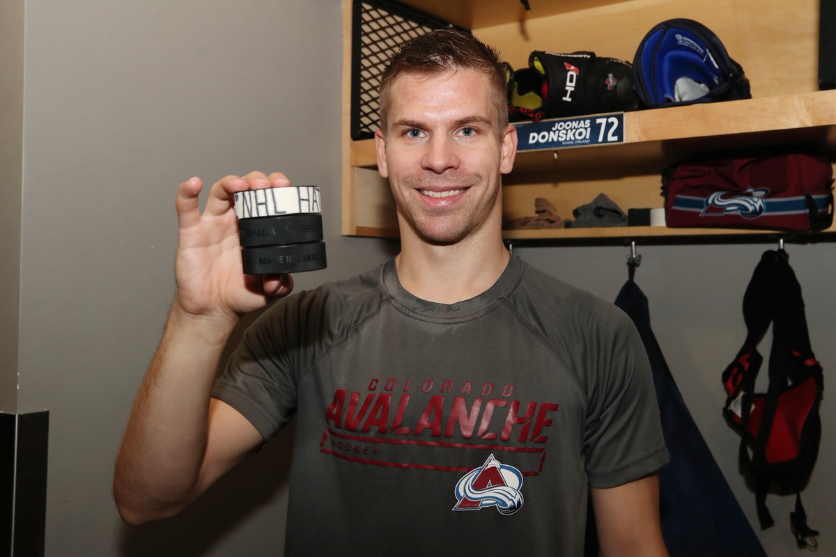 joelthesakic's tweet photo. Best of luck in Seattle Donny! We'll miss ya! #GoAvsGo #WayToGoDonny https://t.co/cATp2zUX4J