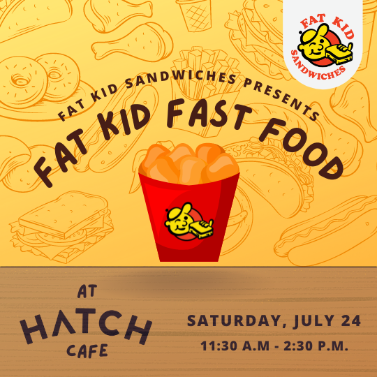 MENU DROP from our clients @FatKidSandwiches- it's a Fat Kid twist on some fast food favorites. Come out to <a href="/hatchcafe/">riepengin</a> on Saturday for this unique pop-up and some delicious hand pies from <a href="/fatrabbitcakes/">Fat Rabbit Bakery</a>.

Pre orders open TONIGHT with walk in spots available too.
#RVA #RVADine