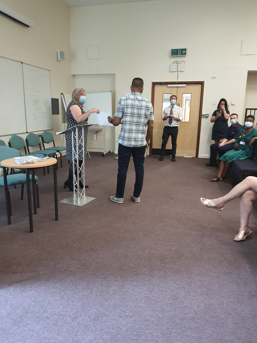 Huge congratulations to all our amazing Care Support Workers who today recieved their Certificates and badges from our Chief Nurse Jane Murkin. Well done you are all excellent! <a href="/Medway_NHS_FT/">Medway NHS Foundation Trust</a> <a href="/MicheleMtandab1/">Michele Mtandabari</a> @