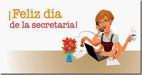 Felicitamos con mucho cariño en su día a quienes son el alma y vida de las oficinas. 
Feliz #DíadelaSecretaria 🎉🎉🎉🎉
(especialmente a #Esthelita de esta Sria Técnica)