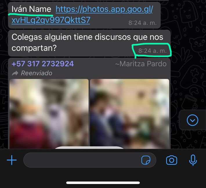 Aparecieron las llaves.
Miren el chat de periodistas del Senado: a las 8:24 AM envían el book con fotos de Iván Name y piden videos.
La votación fue a las 2:00 PM

Lo que dice @MirandaBogota es cierto. El P. Verde sabía de la jugadita sucia.
No sigan mintiendo. Se hunden más.