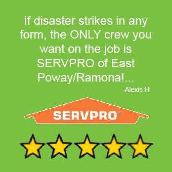 servpro_epr's tweet image. A great review from a great customer. Thank you Alexis! Couldn’t have said it better myself!
