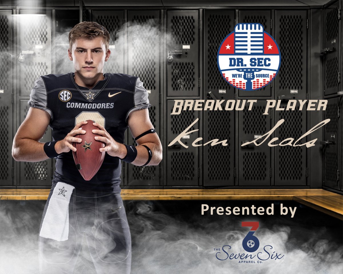 Dr. SEC (@thedrsec) on Twitter photo My no. 9 breakout player for the 2021 season is <a href="/VandyFootball/">Vanderbilt Football</a> QB <a href="/KenSealsQB/">Ken Seals</a> Read why the Texas gunslinger is set for a big season for the Commodores. Retweet and be entered for a $50 of free merchandise from <a href="/SevenSixApparel/">The Seven Six | Apparel Co.</a>
thesevensix.com My no. 9 breakout player for the 2021 season is <a href="/VandyFootball/">Vanderbilt Football</a> QB <a href="/KenSealsQB/">Ken Seals</a> Read why the Texas gunslinger is set for a big season for the Commodores. Retweet and be entered for a $50 of free merchandise from <a href="/SevenSixApparel/">The Seven Six | Apparel Co.</a>
thesevensix.com