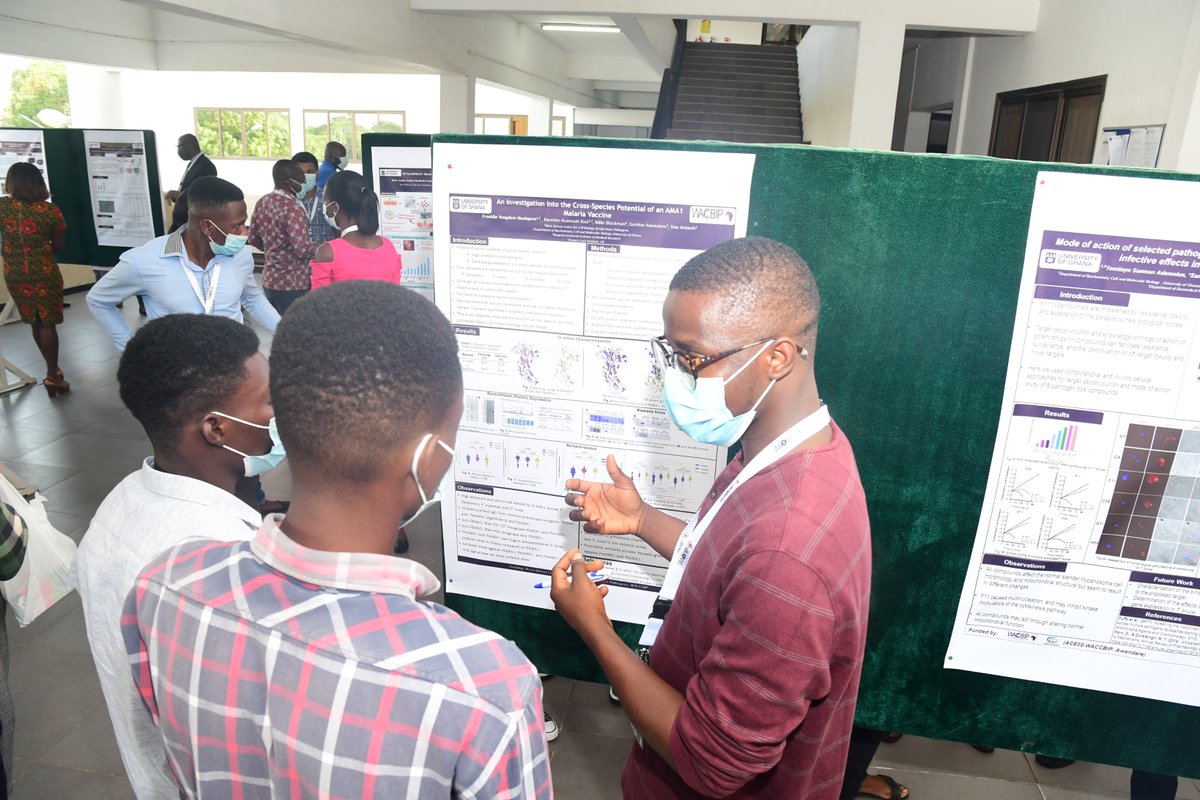WACCBIP (@waccbip_ug) on Twitter photo Poster Presentations <a href="/WACCBIP_UG/">WACCBIP</a> by various Participants at the #wrc2021.
<a href="/UnivofGh/">University of Ghana</a> <a href="/WACCBIP_UG/">WACCBIP</a> <a href="/the_ACEProject/">Africa Higher Ed. Centers of Excellence-ACE Impact</a> <a href="/WANIDA_ACEs/">WANIDA</a> <a href="/TibaGhana/">TIBA Ghana</a> <a href="/TibaPartnership/">Tiba Partnership</a> @SSACABDeltas <a href="/ResearchAfrica/">Research Africa</a> <a href="/NMIMR_UG/">Noguchi Memorial Institute for Medical Research</a> Poster Presentations <a href="/WACCBIP_UG/">WACCBIP</a> by various Participants at the #wrc2021.
<a href="/UnivofGh/">University of Ghana</a> <a href="/WACCBIP_UG/">WACCBIP</a> <a href="/the_ACEProject/">Africa Higher Ed. Centers of Excellence-ACE Impact</a> <a href="/WANIDA_ACEs/">WANIDA</a> <a href="/TibaGhana/">TIBA Ghana</a> <a href="/TibaPartnership/">Tiba Partnership</a> @SSACABDeltas <a href="/ResearchAfrica/">Research Africa</a> <a href="/NMIMR_UG/">Noguchi Memorial Institute for Medical Research</a>