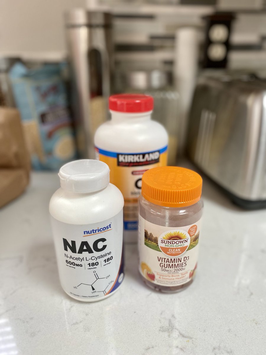 LaVonneCLong's tweet image. My daily supplements. What do you regularly take, if any? #supplements #QuarantineLife