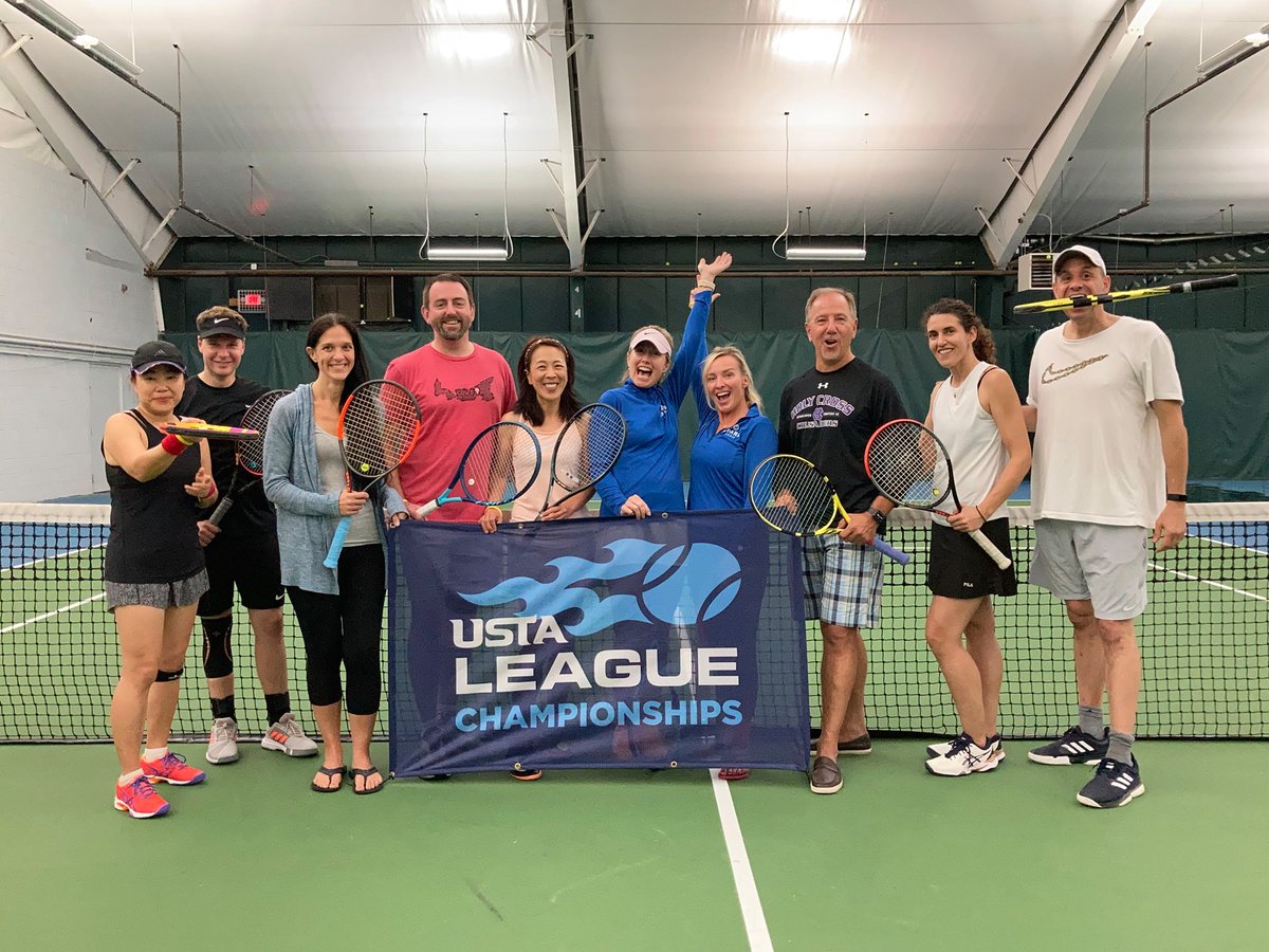 Mixed 40 &amp; Over Champs heading to League Nationals in November! 43 teams competed last weekend and three came away on top: 
8.0 - Weymouth Club, Captain Alicia Stansbury
7.0 - Spark Fitness &amp; Tennis, Captain Adam Molda
6.0 - The Woodlands Club, Captain Tim Lacombe