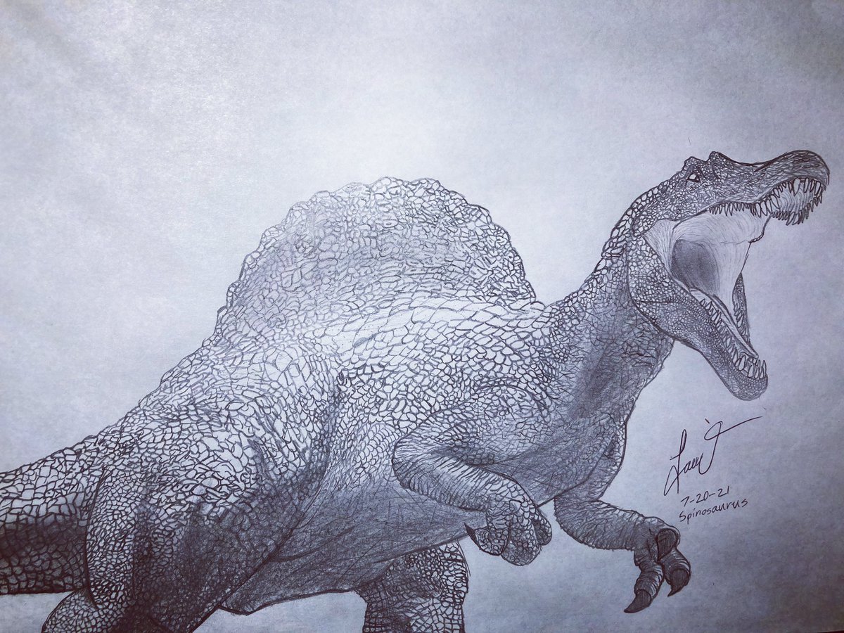 #JurassicParkLegacy #JurassicParkFan #Spinosaurus #JurassicPark #TheLostWorld #TheLostWorldJurassicPark #JurassicParkIII #JurassicWorld #JurassicWorldFallenKingdom #JurassicWorldDominion #JurassicParkFanArt #DinosaurArt #Fanart #Artwork #Artist #Drawer #Drawing #Draw #Art