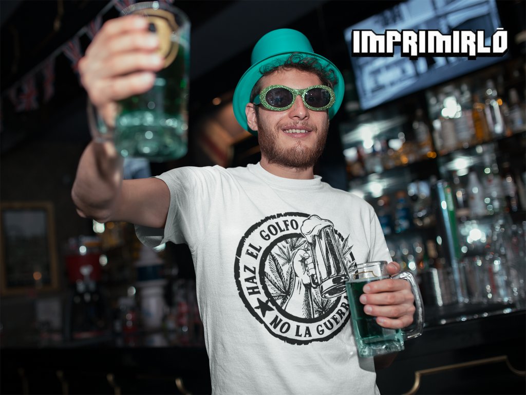 imprimirlotodo's tweet photo. Camiseta Haz el Golfo no la guerra por Paraonia Records.
Inspirada en una letra de SOZIEDAD ALKOHOLIKA
Disponible en https://t.co/sOGFDPUO52
#imprimirlo #humor #camisetas #cerveza #beer #tshirt #tshirtdesign https://t.co/jttaBvMycu
