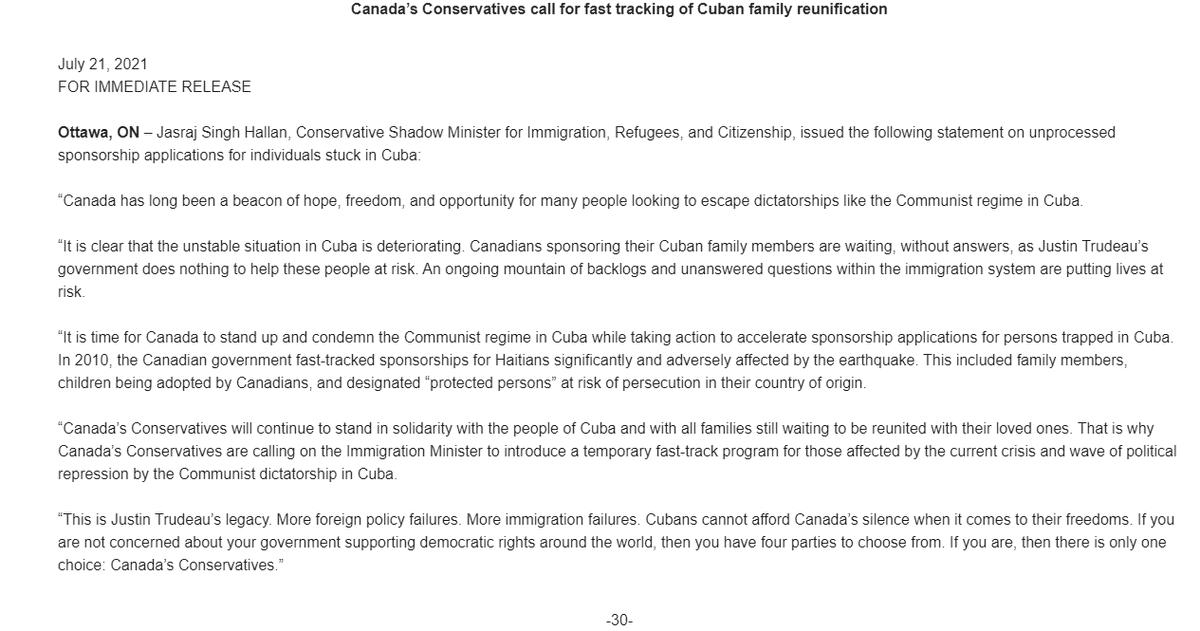 jasrajshallan's tweet photo. My Statement on the Developments in Cuba.

Link to my Facebook: https://t.co/ULwJATpNj8 https://t.co/EPuT5kNUU4