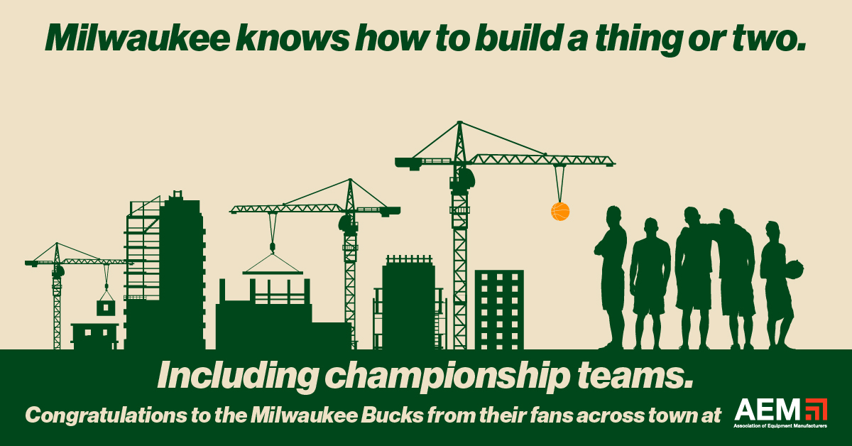 aemadvisor's tweet photo. Congrats to the @Bucks for making #Milwaukee proud. Great people from a great city making a great team. Proud of you. #NBAFinals2021 https://t.co/ELUulAK910