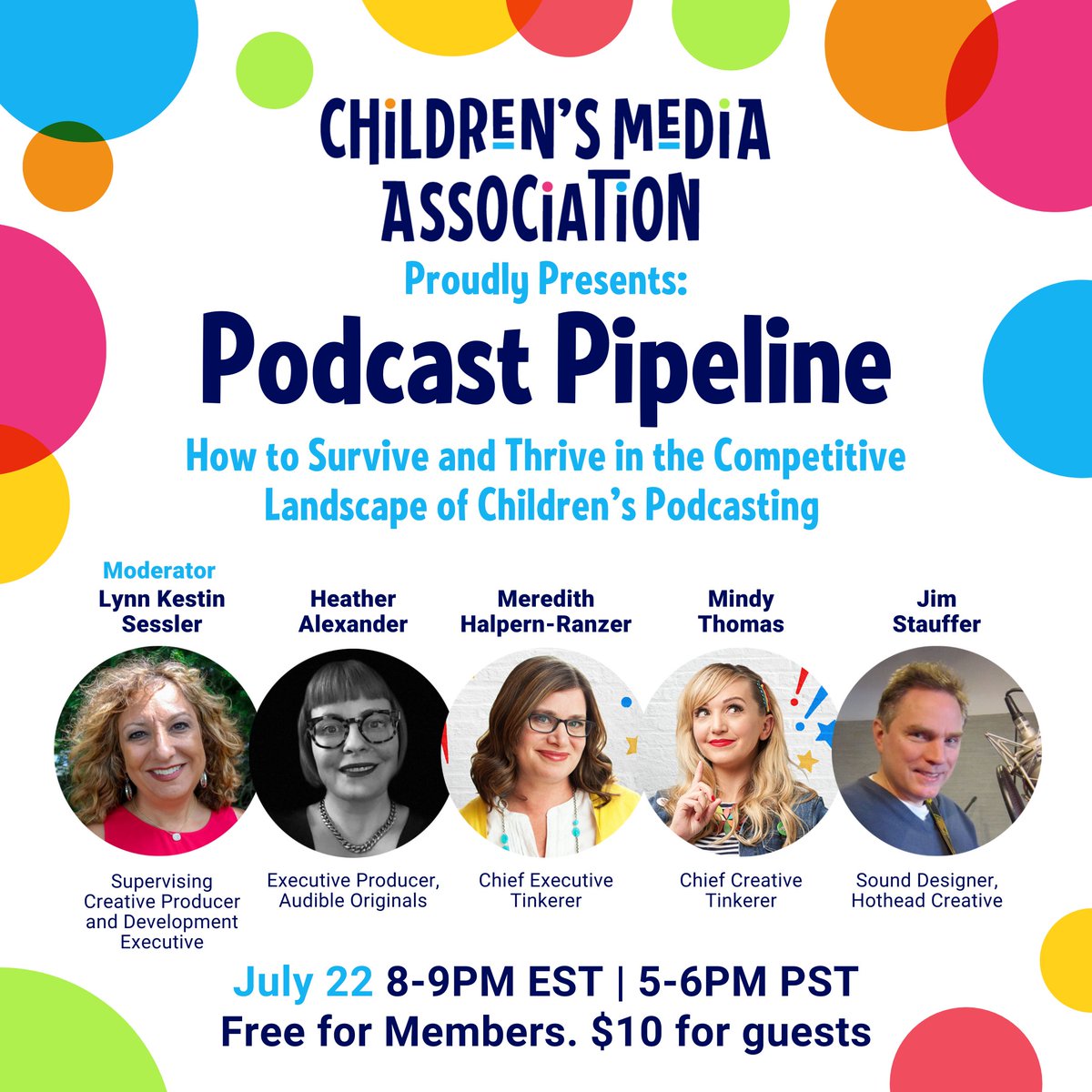 Curious to know what it takes to launch, grow and distribute a podcast for kids? Join us tomorrow as our panel of experts share tips to help navigate the podcasting landscape. Click here to register: ow.ly/WeQh50FuS1g #connectingthedots #podcastsforkids