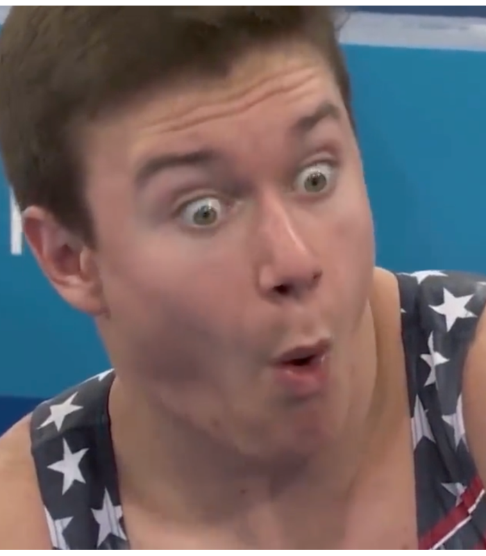USAGym's tweet photo. Caption this 😂 https://t.co/SSCJjCRXLW