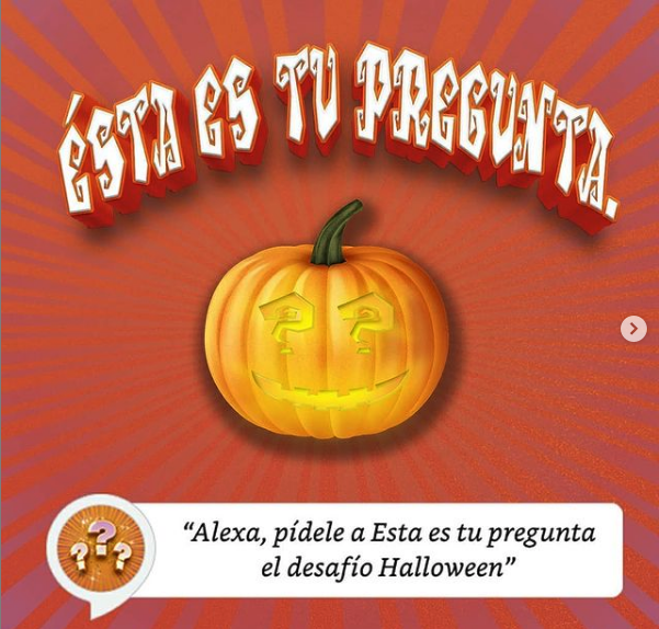 ¿Quieres ver un Custom Task en una skill en español?

No te pierdas el Desafío Halloween que lanzamos el año pasado con Ésta es tu pregunta.

amzn.to/3wUZmaB

#AlexaLive #AlexaLive2021