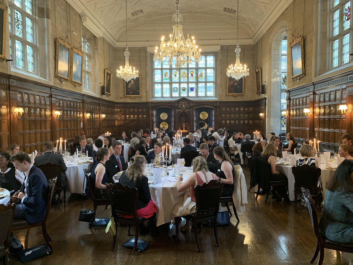 MarshallScholar's tweet photo. Today is the Marshall Leavers Dinner.  First in person event since 2020.  @UKinUSA @FCDOGovUK @MarshallAlums https://t.co/U9H1CW0GVa