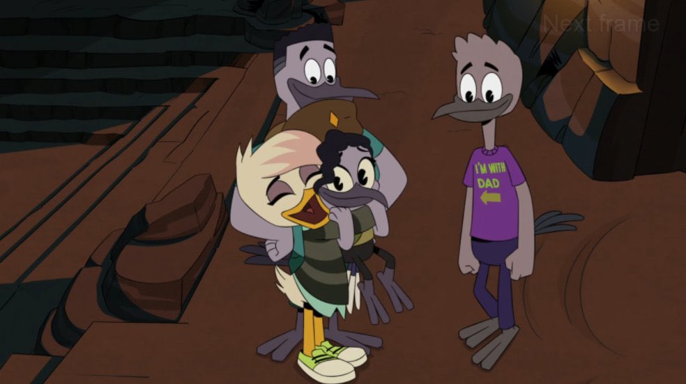 DailyBigSis's tweet photo. Today’s Third Big Sister of the Day is Lena Sabrewing from Ducktales! She cares about her Little Sister very much!! https://t.co/lqoLwWJjJD