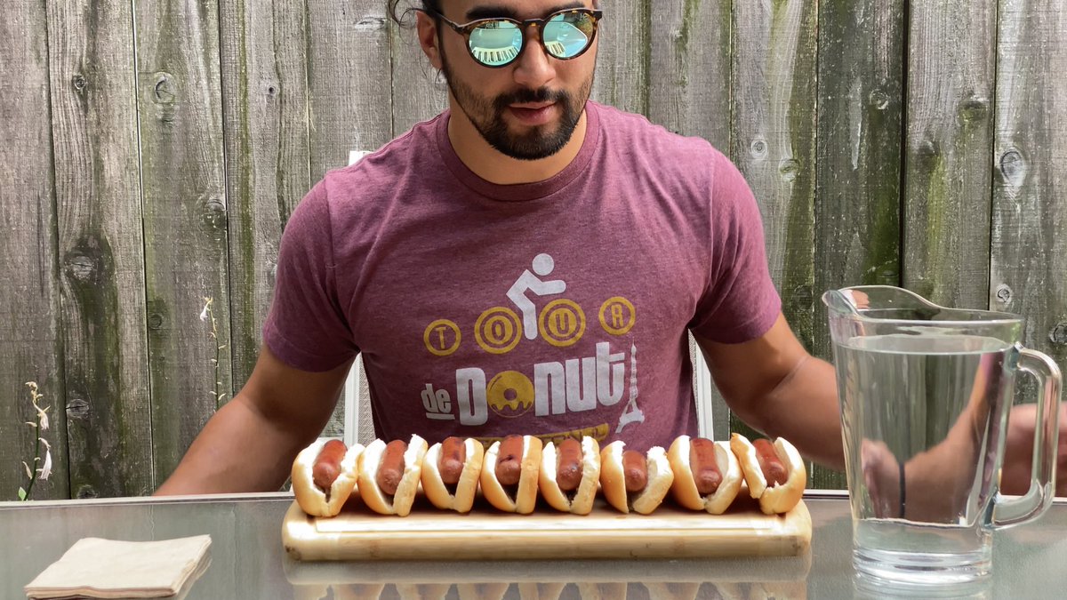 kphanner's tweet photo. Happy #NationalHotDogDay 

I put together a challenge for anyone to try out! 😛

Stay tuned for the vid… https://t.co/dgzmBUw2o5