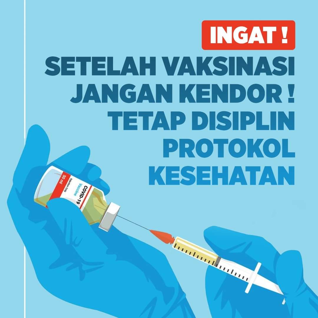 Untuk mencapai Herd Immunity
target vaksinasi harus tercapai ini salah satu kunci atasi pandemi...